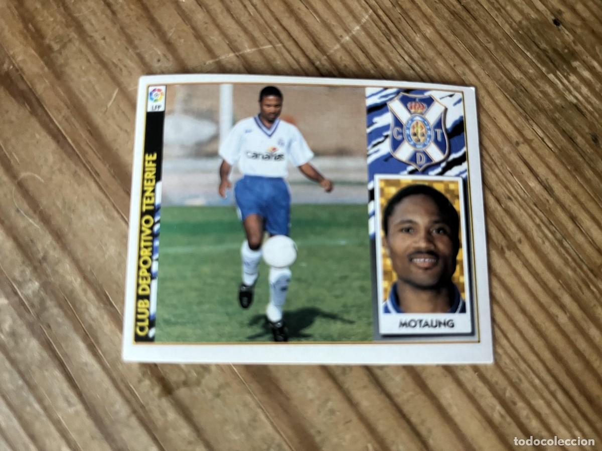 Fu&szlig;ball-Sticker: CROMO SIN PEGAR NUNCA PEGADO ALBUM LIGA ESTE 97 98 1997 1998 TENERIFE MOTAUNG