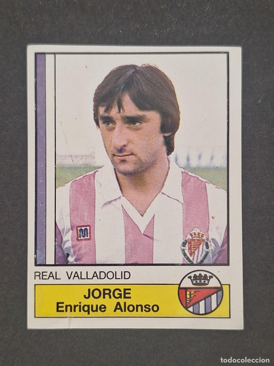 Fu&szlig;ball-Sticker: L1 JORGE REAL VALLADOLID 316 PANINI FUTBOL 87 86 87 NUNCA PEGADO SIN PEGAR