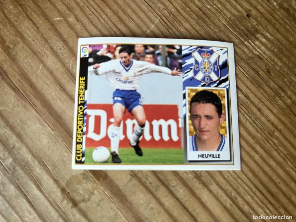 Fu&szlig;ball-Sticker: CROMO SIN PEGAR NUNCA PEGADO ALBUM LIGA ESTE 97 98 1997 1998 TENERIFE NEUVILLE
