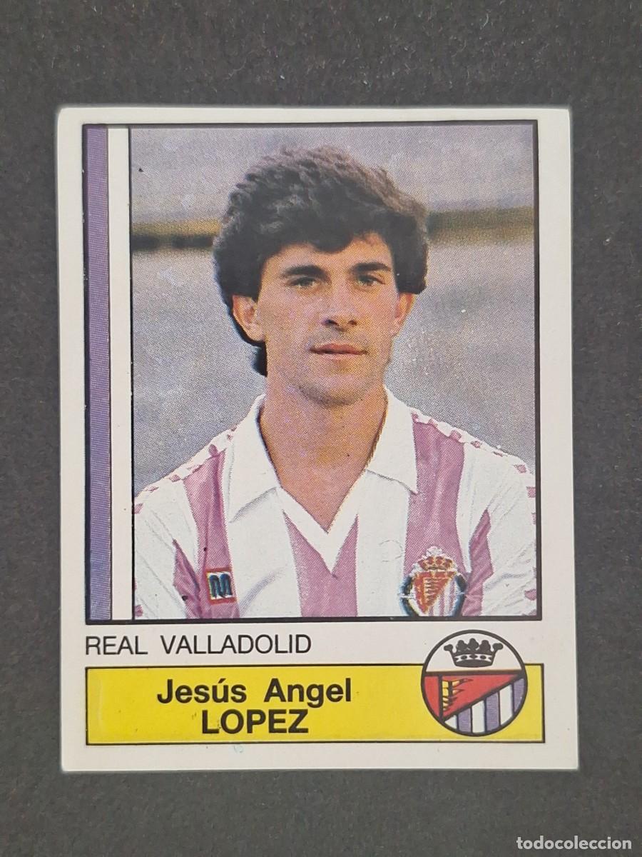 Fu&szlig;ball-Sticker: L1 LOPEZ REAL VALLADOLID 317 PANINI FUTBOL 87 86 87 NUNCA PEGADO SIN PEGAR