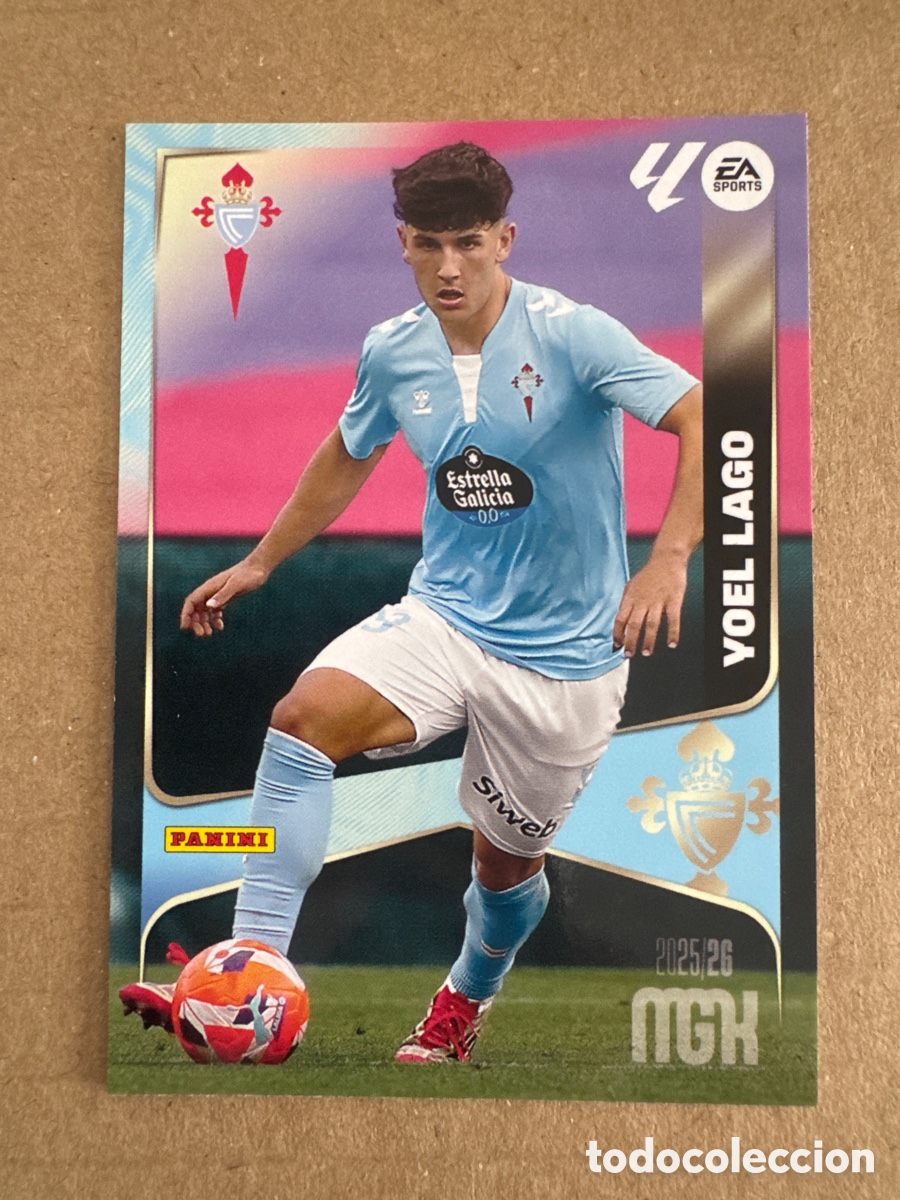Fu&szlig;ball-Sticker: # 115 Yoel Lago Celta de Vigo Megacracks 25 26 2025 2026 MGK