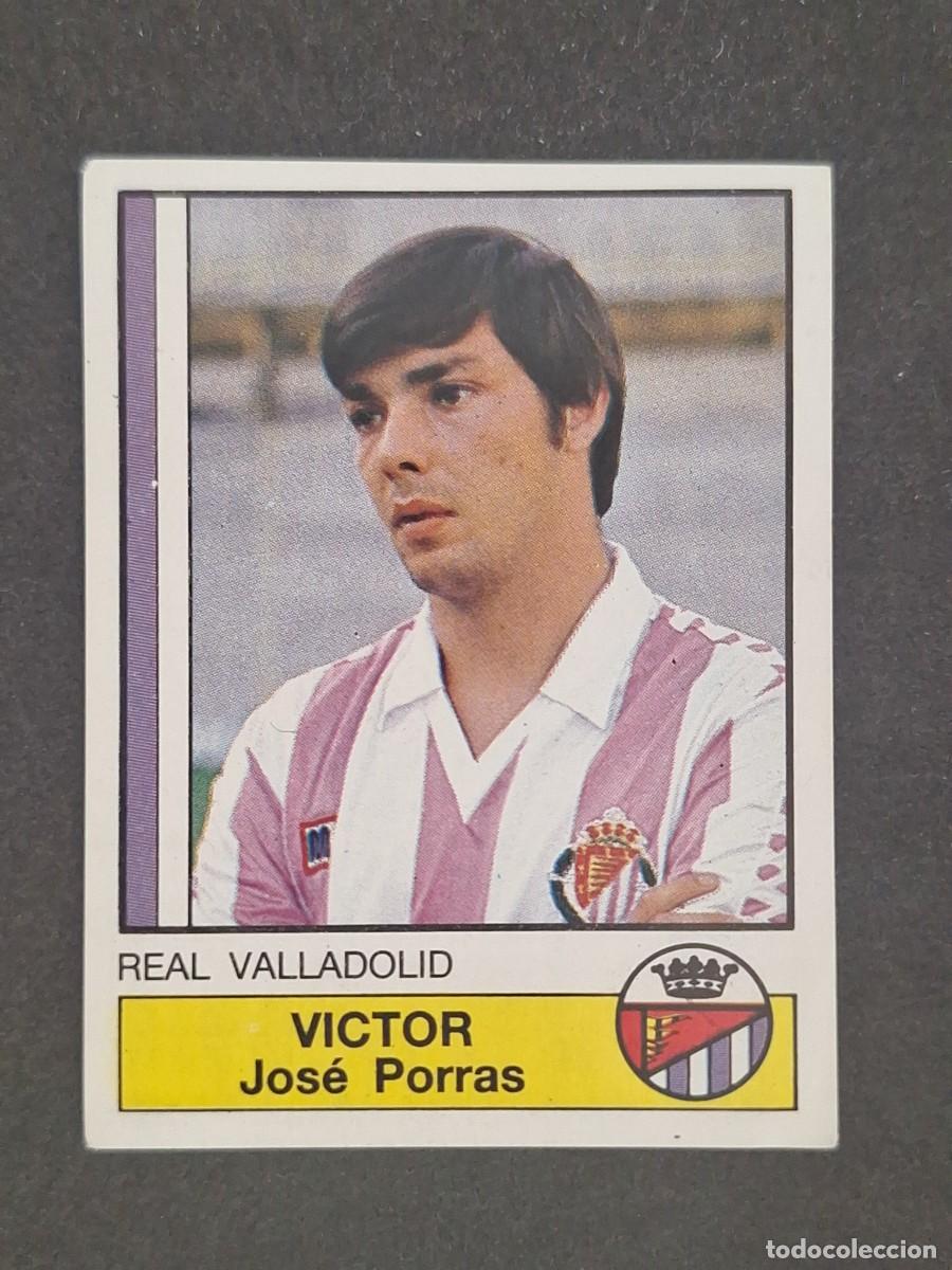 Fu&szlig;ball-Sticker: L1 VICTOR REAL VALLADOLID 318 PANINI FUTBOL 87 86 87 NUNCA PEGADO SIN PEGAR