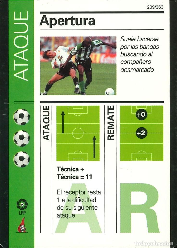Cromos de f&uacute;tbol: FUTBOL - FUTBOL A LA CARTA - MARTINEZ ROCA - 1999-2000 - 99-00 - BETIS - VALENCIA - 209 - APERTURA