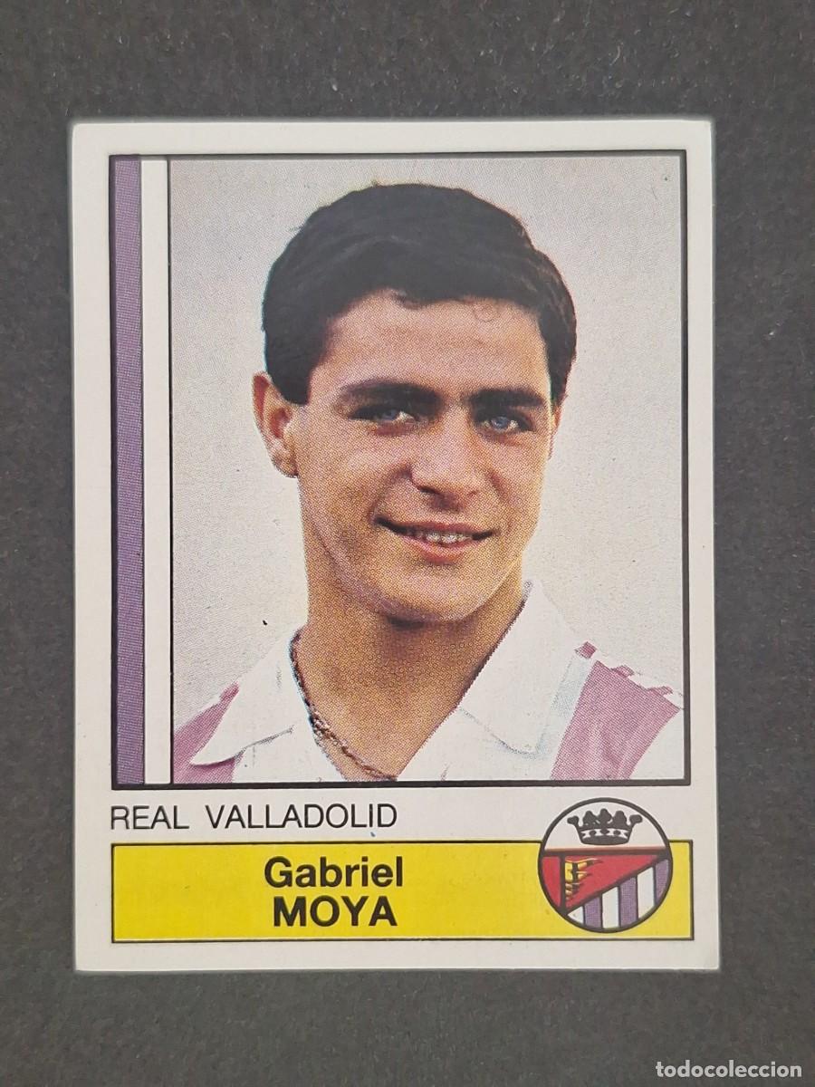 Cromos de f&uacute;tbol: L1 MOYA REAL VALLADOLID 320 PANINI FUTBOL 87 86 87 NUNCA PEGADO SIN PEGAR