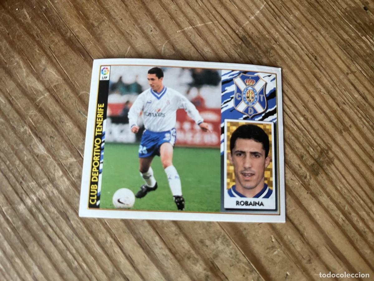 Cromos de f&uacute;tbol: CROMO SIN PEGAR NUNCA PEGADO ALBUM LIGA ESTE 97 98 1997 1998 TENERIFE ROBAINA