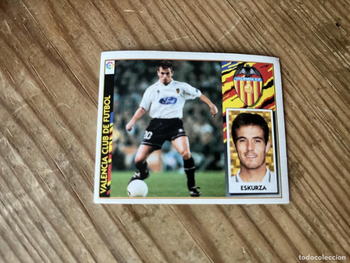 Cromos de f&uacute;tbol: CROMO SIN PEGAR NUNCA PEGADO ALBUM LIGA ESTE 97 98 1997 1998 VALENCIA ESKURZA