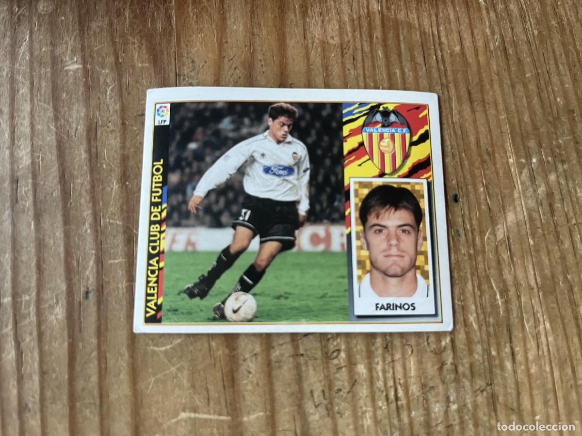 Cromos de f&uacute;tbol: CROMO SIN PEGAR NUNCA PEGADO ALBUM LIGA ESTE 97 98 1997 1998 VALENCIA FARINOS