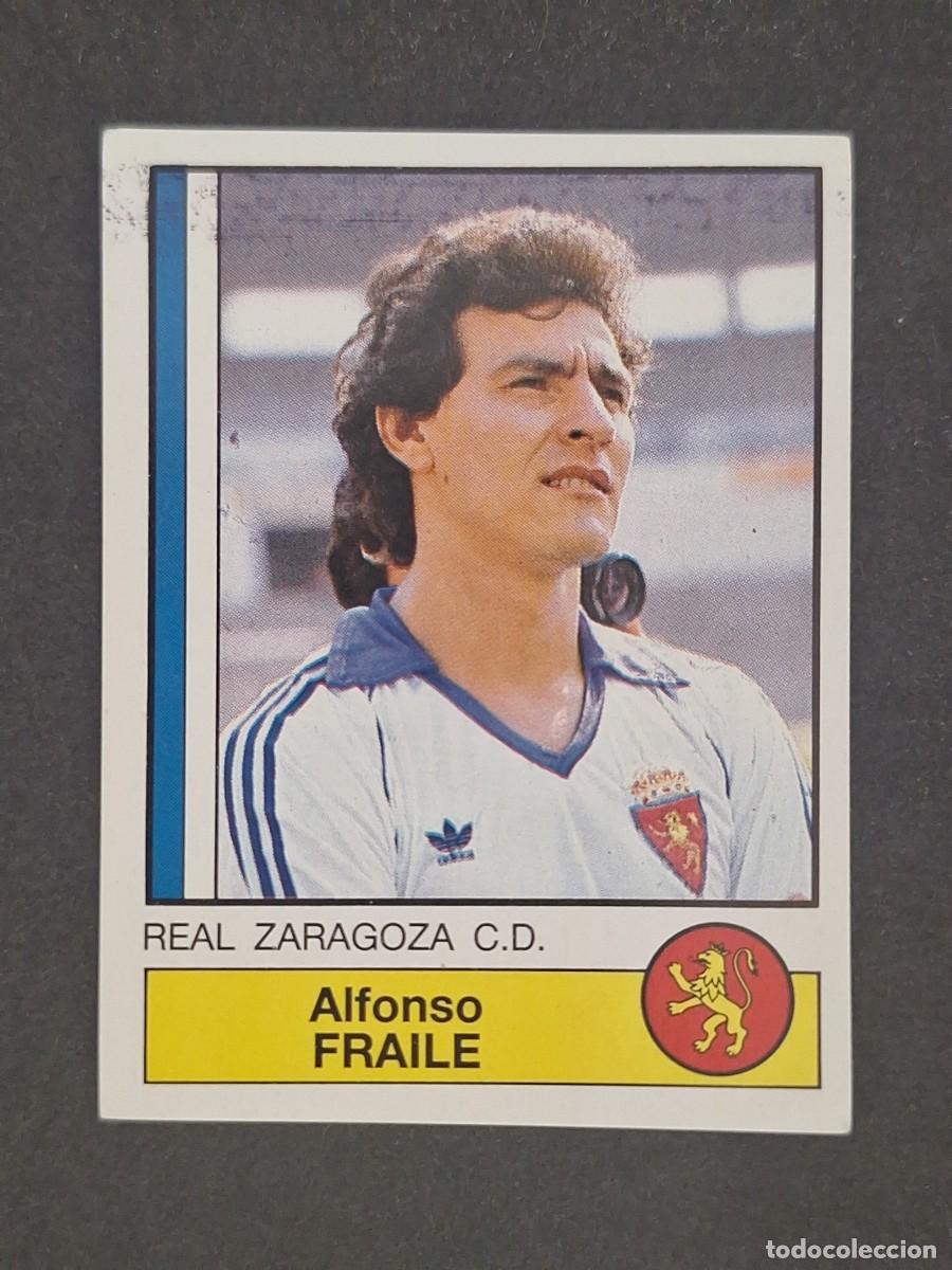 Cromos de f&uacute;tbol: L1 FRAILE REAL ZARAGOZA 328 PANINI FUTBOL 87 86 87 NUNCA PEGADO SIN PEGAR