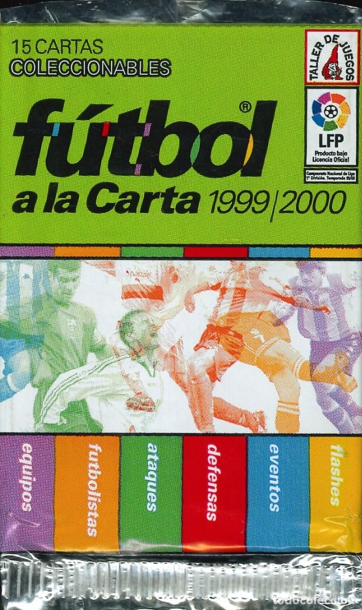 Cromos de f&uacute;tbol: SOBRE CROMOS - 1999-2000 - 99 - 00 - FUTBOL A LA CARTA - MARTINEZ ROCA - VACIO