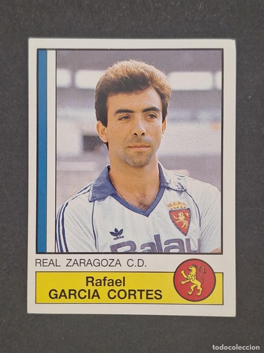 Cromos de f&uacute;tbol: L1 GARCIA CORTES REAL ZARAGOZA 331 PANINI FUTBOL 87 86 87 NUNCA PEGADO SIN PEGAR