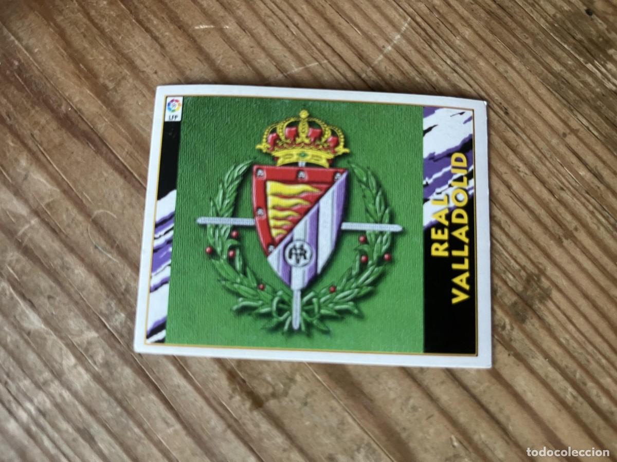 Cromos de f&uacute;tbol: CROMO SIN PEGAR NUNCA PEGADO ALBUM LIGA ESTE 97 98 1997 1998 VALLADOLID ESCUDO