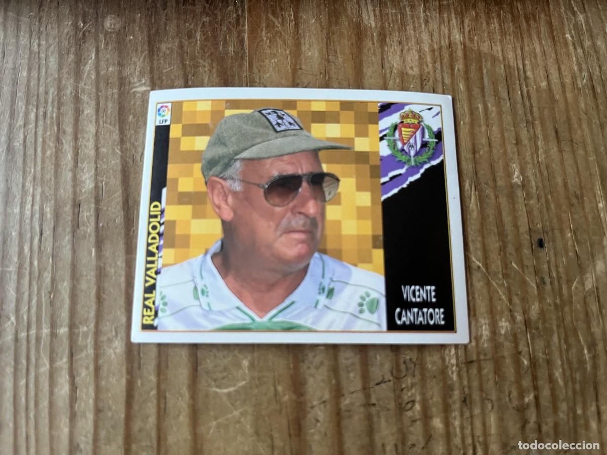 Cromos de f&uacute;tbol: CROMO SIN PEGAR NUNCA PEGADO ALBUM LIGA ESTE 97 98 1997 1998 VALLADOLID ENTRENADOR CANTATORE