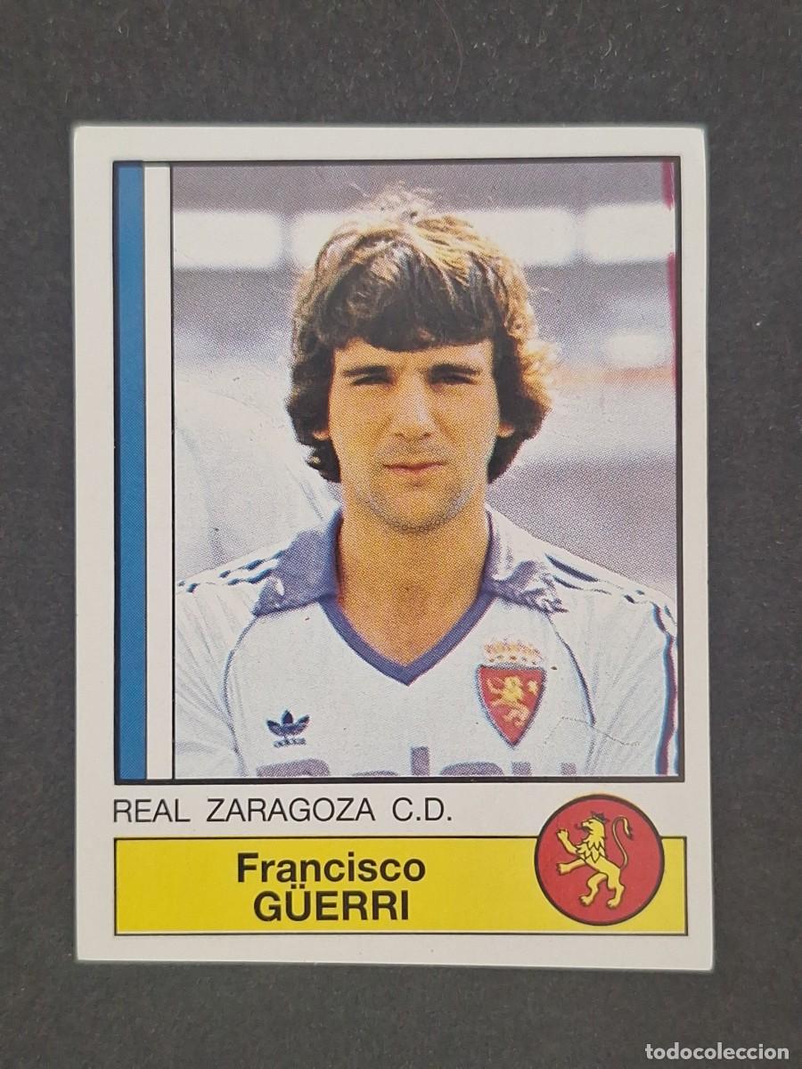 Cromos de f&uacute;tbol: L1 G&Uuml;ERRI REAL ZARAGOZA 333 PANINI FUTBOL 87 86 87 NUNCA PEGADO SIN PEGAR