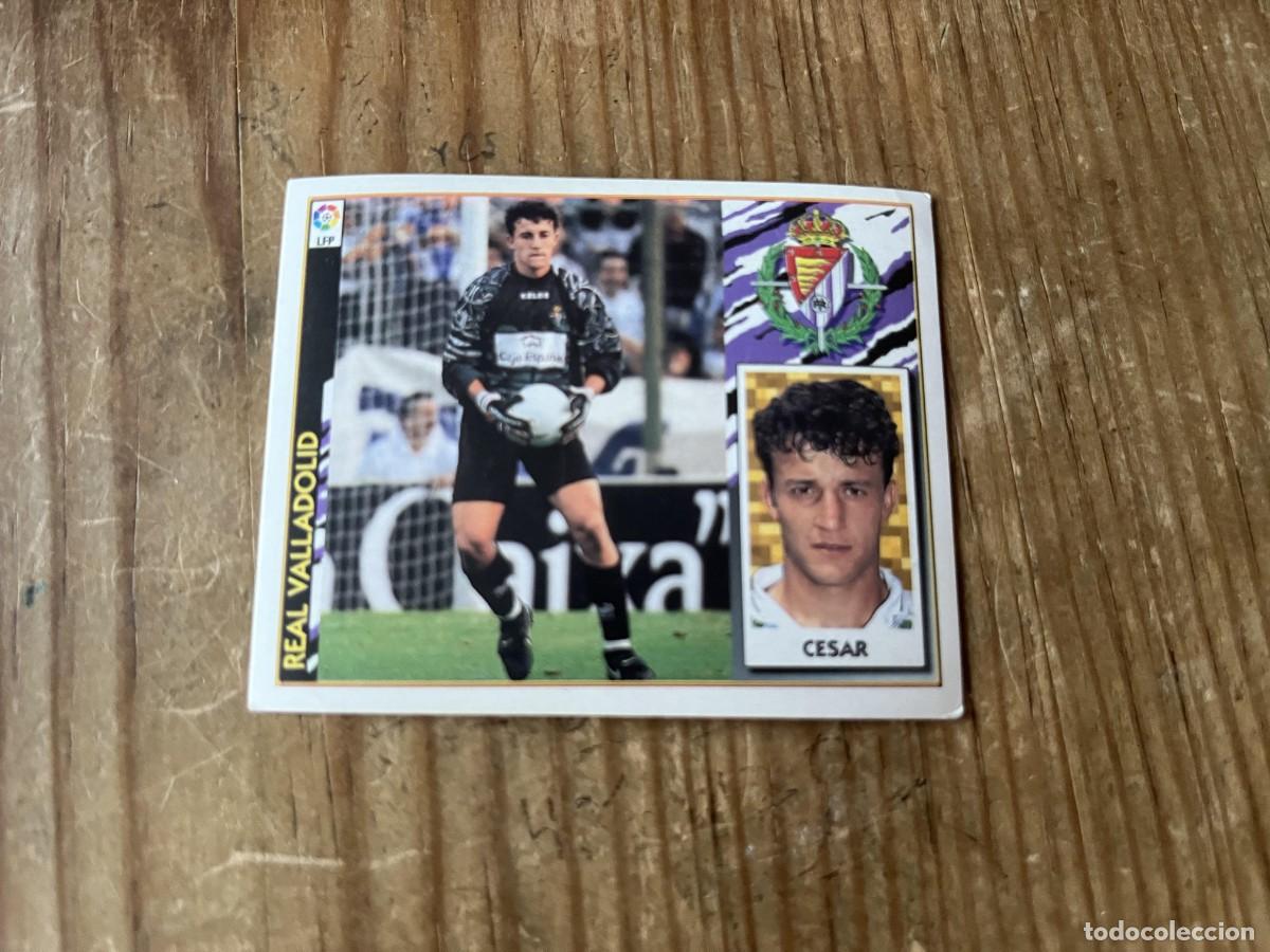 Cromos de f&uacute;tbol: CROMO SIN PEGAR NUNCA PEGADO ALBUM LIGA ESTE 97 98 1997 1998 VALLADOLID CESAR