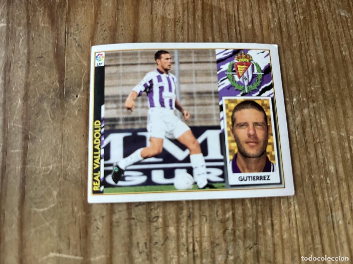 Cartes &agrave; collectionner de Football: CROMO SIN PEGAR NUNCA PEGADO ALBUM LIGA ESTE 97 98 1997 1998 VALLADOLID GUTIERREZ