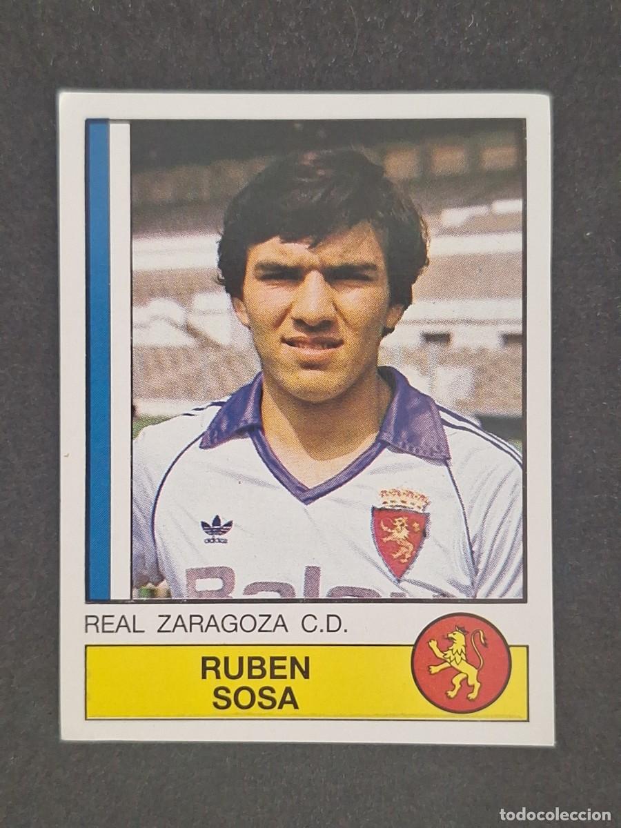 Football Stickers: L1 RUBEN SOSA REAL ZARAGOZA 338 PANINI FUTBOL 87 86 87 NUNCA PEGADO SIN PEGAR