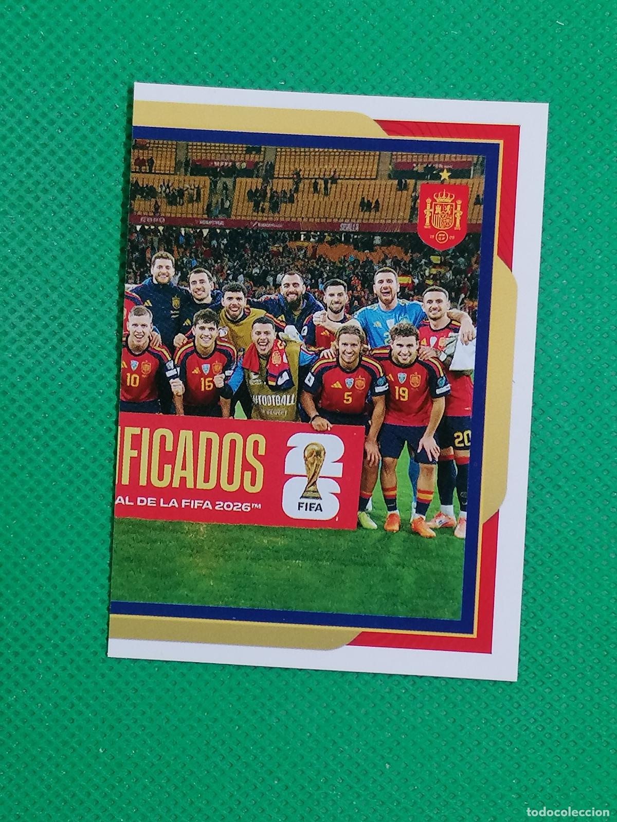 Football Stickers: 3 ALINEACION ⚽ PANINI SELECCION ESPA&Ntilde;OLA ESPA&Ntilde;A SPAIN CARREFOUR 26 2026 ⚽