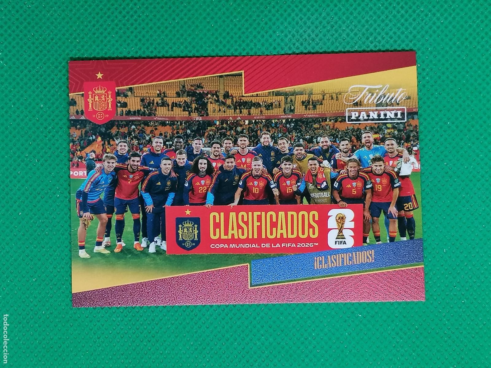 Cartes &agrave; collectionner de Football: 70 CLASIFICADOS ⚽PANINI TRIBUTO SELECCION ESPA&Ntilde;OLA ESPA&Ntilde;A CARD 26 2026⚽