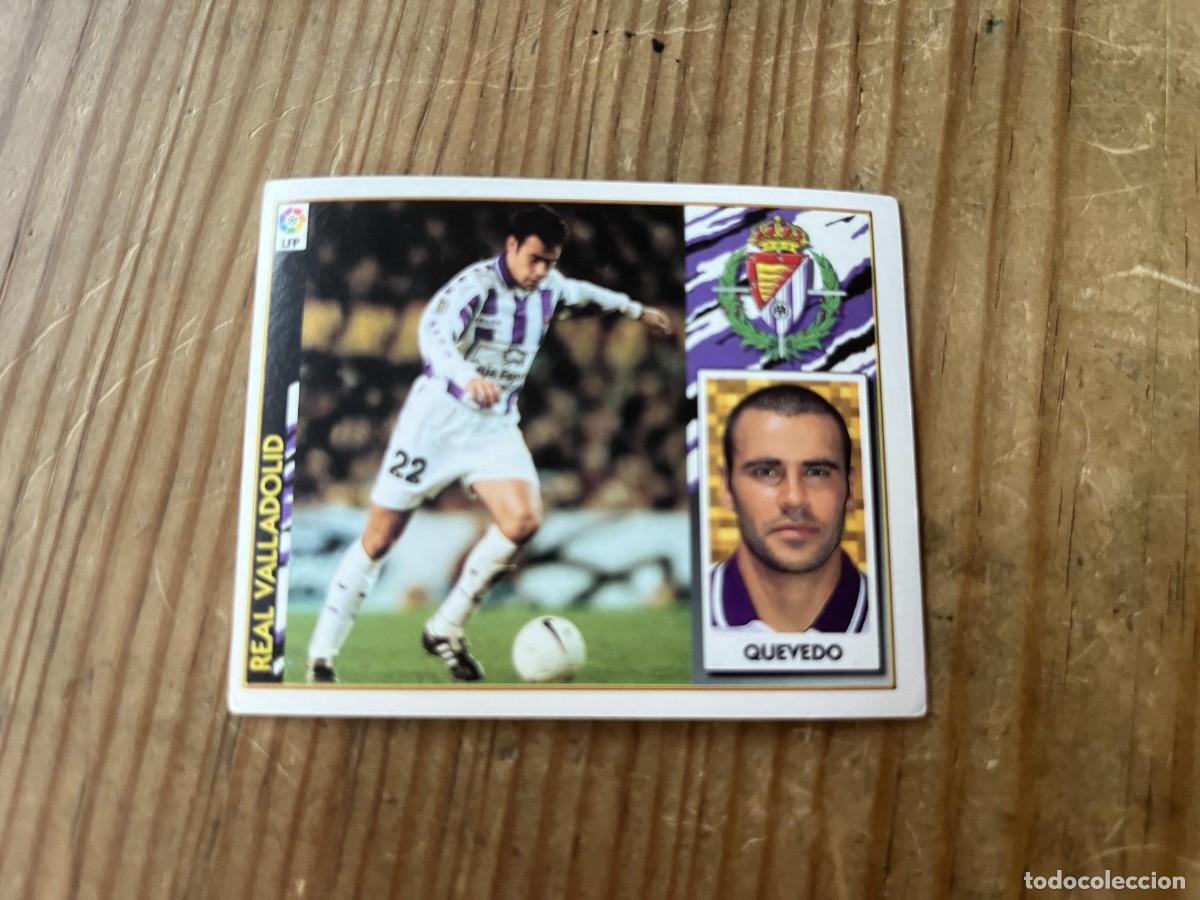 Cromos de f&uacute;tbol: CROMO SIN PEGAR NUNCA PEGADO ALBUM LIGA ESTE 97 98 1997 1998 VALLADOLID QUEVEDO