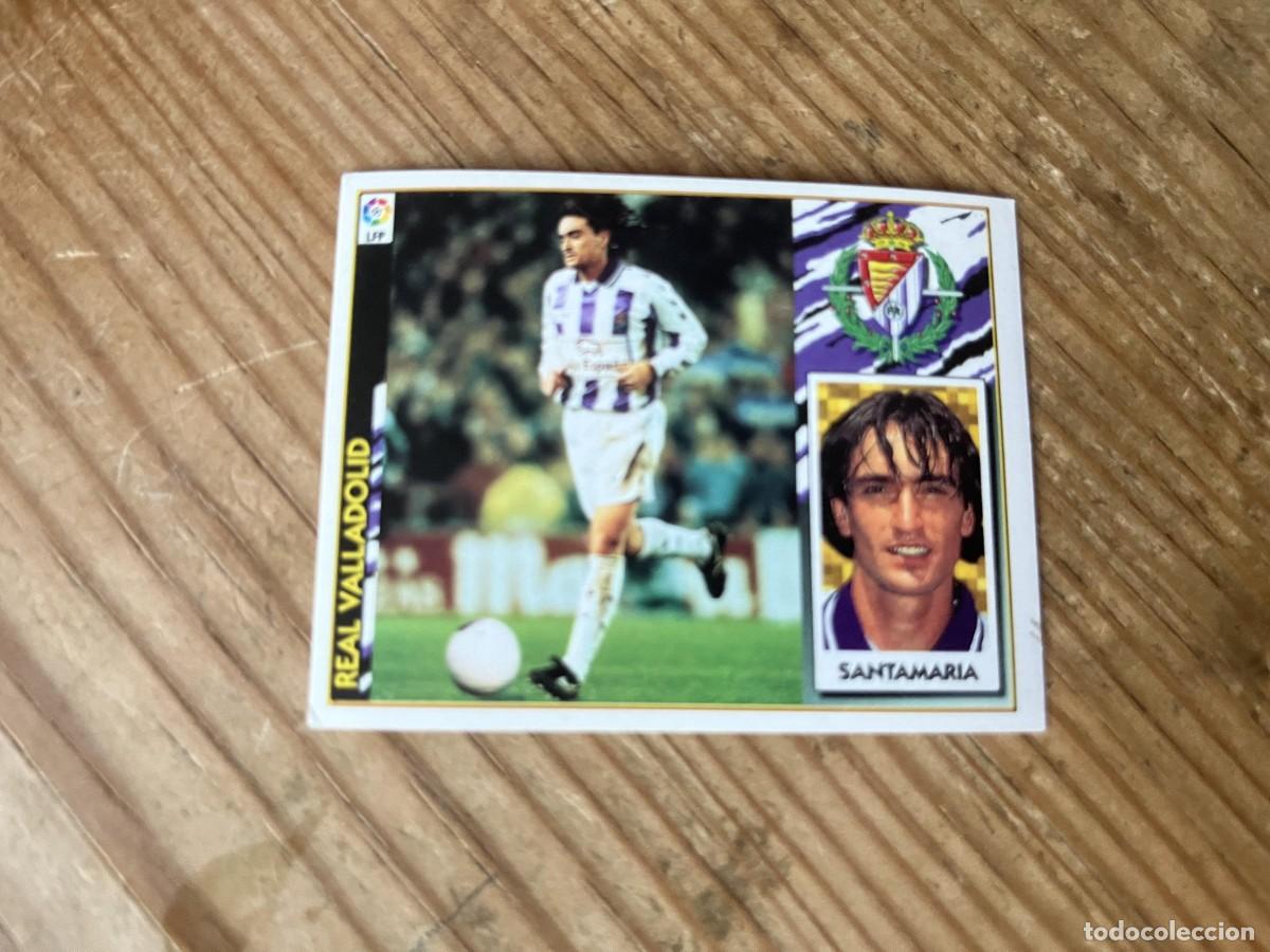 Cartes &agrave; collectionner de Football: CROMO SIN PEGAR NUNCA PEGADO ALBUM LIGA ESTE 97 98 1997 1998 VALLADOLID SANTAMARIA