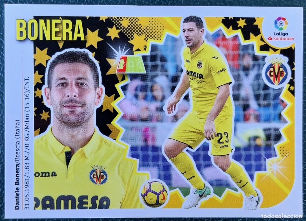 Cartes &agrave; collectionner de Football: 4A / 4 A BONERA VILLARREAL CF CROMOS ALBUM EDICIONES ESTE 2018 2019 18 19