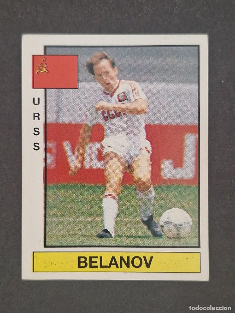Cartes &agrave; collectionner de Football: L1 BELANOV SELECCION URSS 347 PANINI FUTBOL 87 86 87 NUNCA PEGADO SIN PEGAR