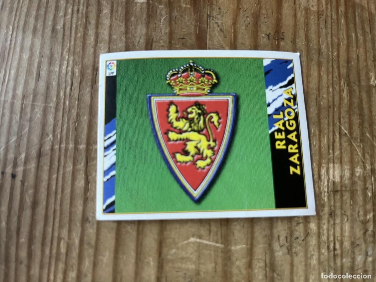Cartes &agrave; collectionner de Football: CROMO SIN PEGAR NUNCA PEGADO ALBUM LIGA ESTE 97 98 1997 1998 REAL ZARAGOZA ESCUDO