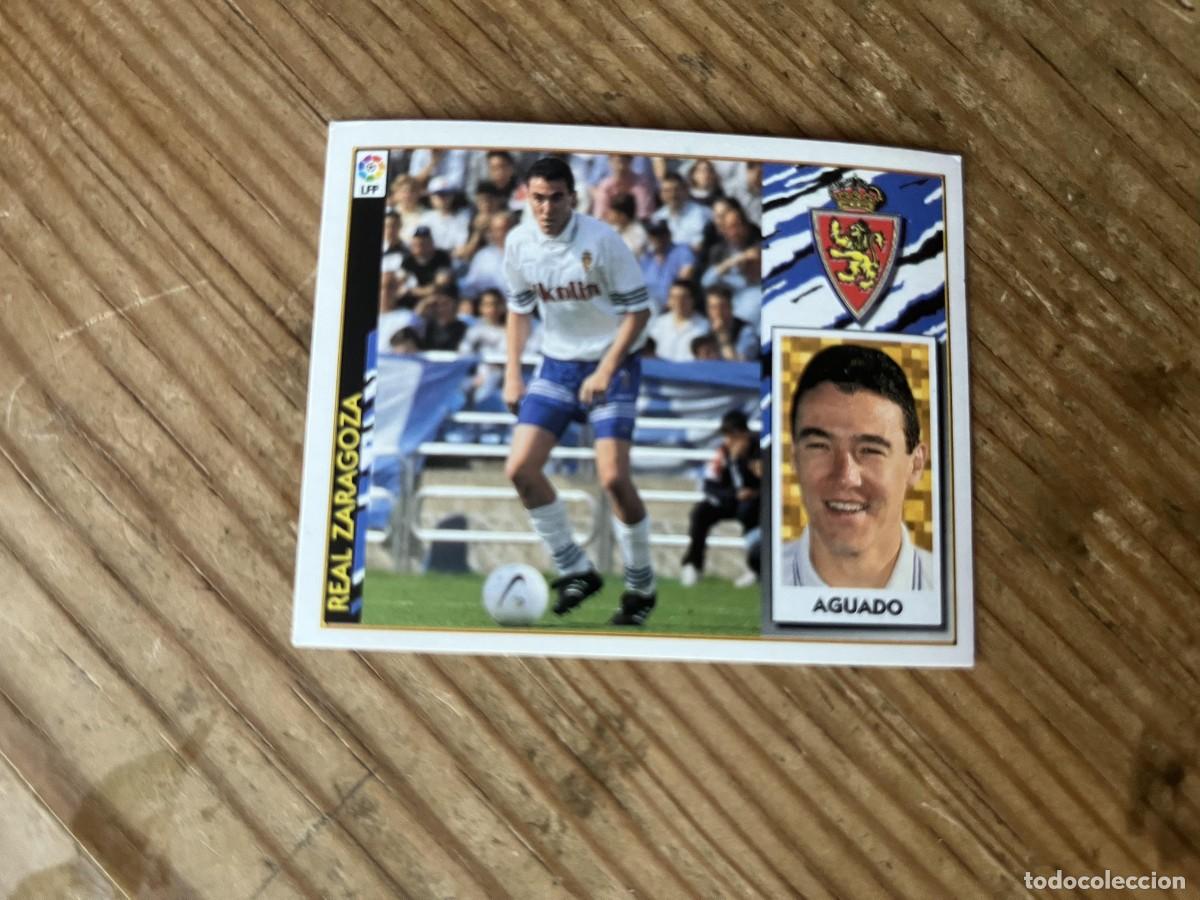 Cartes &agrave; collectionner de Football: CROMO SIN PEGAR NUNCA PEGADO ALBUM LIGA ESTE 97 98 1997 1998 REAL ZARAGOZA AGUADO