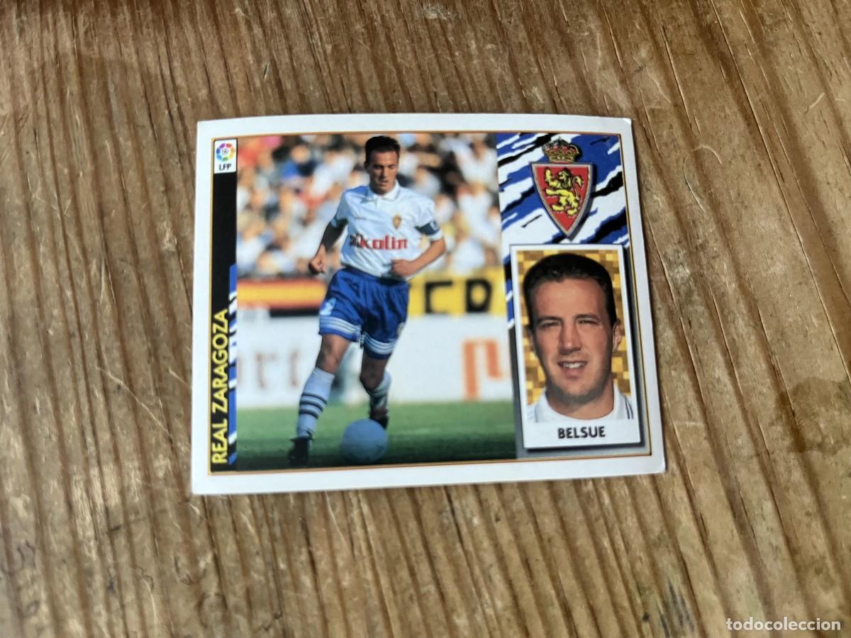 Cartes &agrave; collectionner de Football: CROMO SIN PEGAR NUNCA PEGADO ALBUM LIGA ESTE 97 98 1997 1998 REAL ZARAGOZA BELSUE