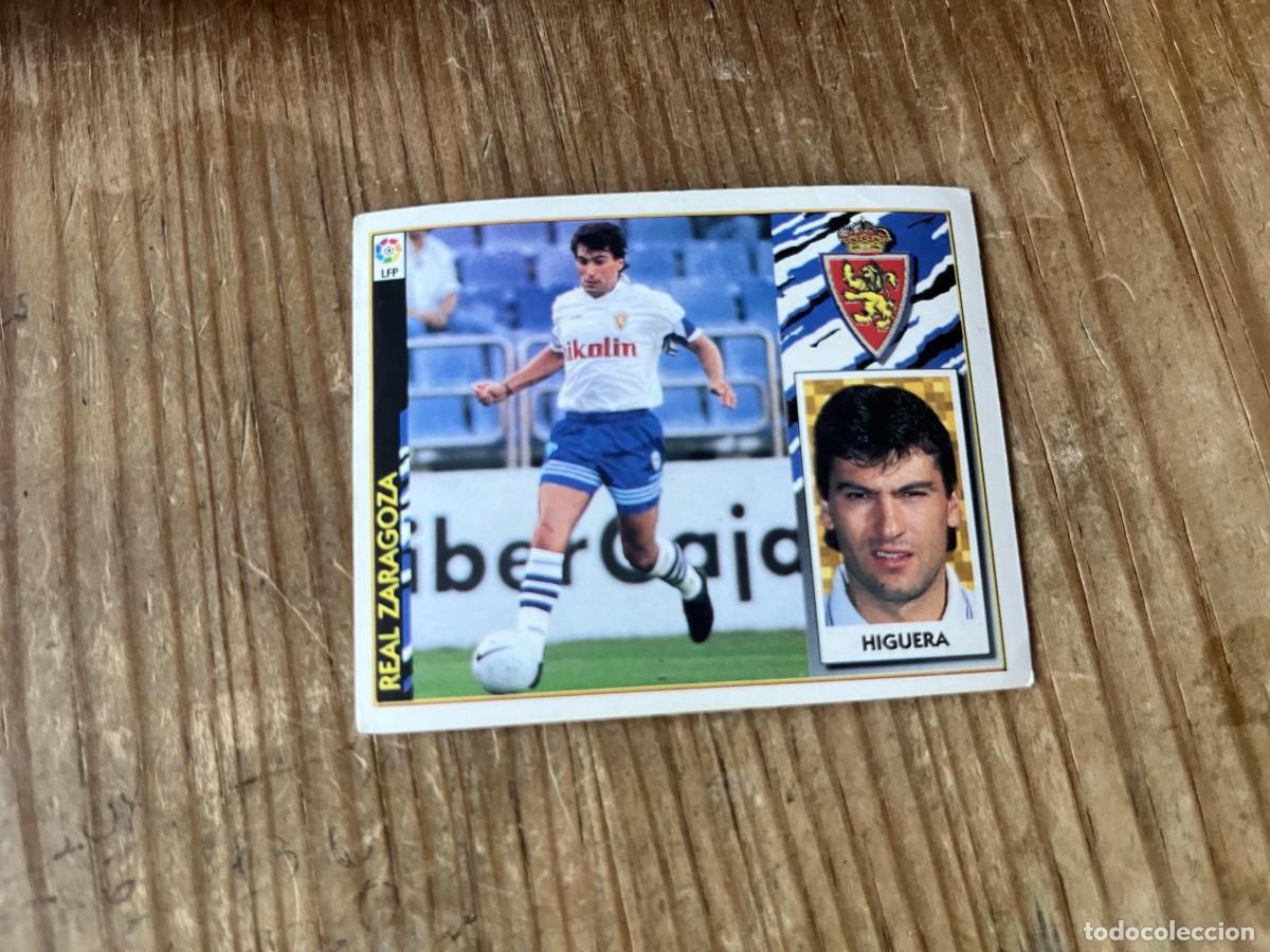 Cartes &agrave; collectionner de Football: CROMO SIN PEGAR NUNCA PEGADO ALBUM LIGA ESTE 97 98 1997 1998 REAL ZARAGOZA HIGUERA BAJA