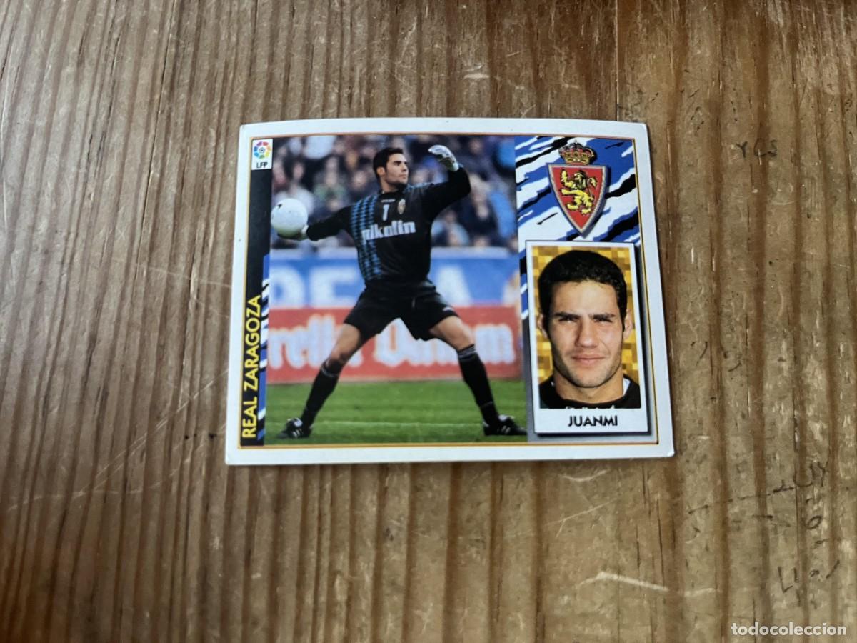 Cromos de f&uacute;tbol: CROMO SIN PEGAR NUNCA PEGADO ALBUM LIGA ESTE 97 98 1997 1998 REAL ZARAGOZA JUANMI