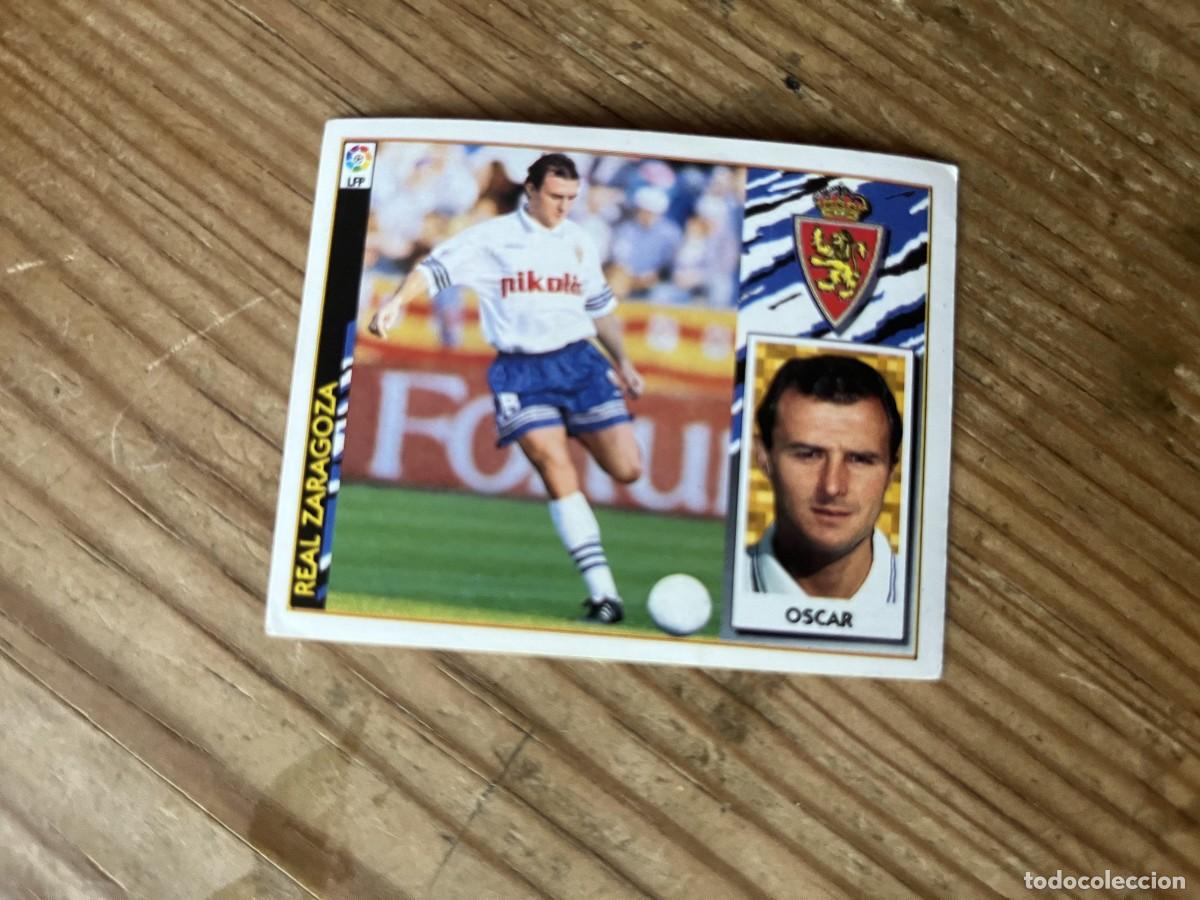 Cromos de f&uacute;tbol: CROMO SIN PEGAR NUNCA PEGADO ALBUM LIGA ESTE 97 98 1997 1998 REAL ZARAGOZA OSCAR BAJA
