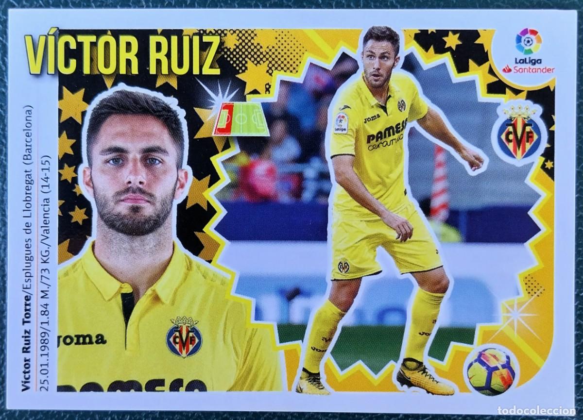 Cromos de f&uacute;tbol: 5 VICTOR RUIZ VILLARREAL CF CROMOS ALBUM EDICIONES ESTE 2018 2019 18 19