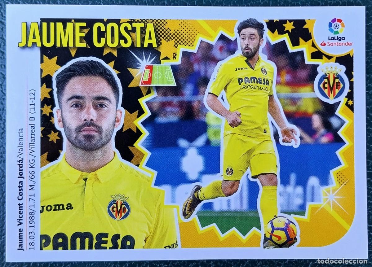 Cromos de f&uacute;tbol: 7 JAUME COSTA VILLARREAL CF CROMOS ALBUM EDICIONES ESTE 2018 2019 18 19