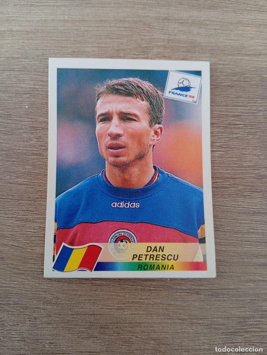 Cromos de f&uacute;tbol: DAN PETRESCU 430 RUMANIA PANINI FRANCIA 1998 98 SIN PEGAR NUNCA PEGADO