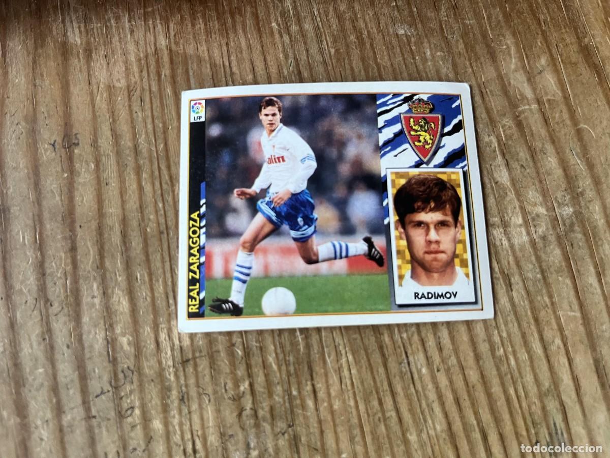 Cromos de f&uacute;tbol: CROMO SIN PEGAR NUNCA PEGADO ALBUM LIGA ESTE 97 98 1997 1998 REAL ZARAGOZA RADIMOV