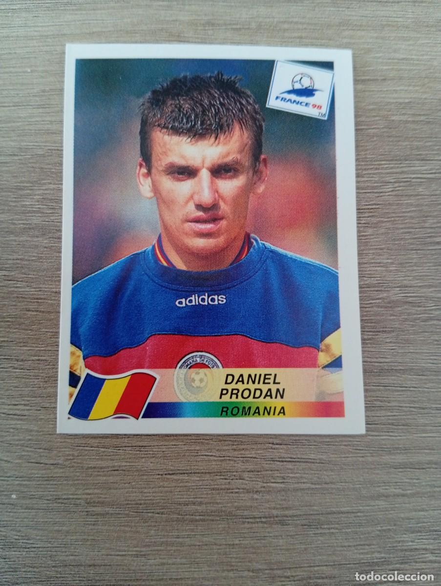 Fu&szlig;ball-Sticker: DANIEL PRODAN 433 RUMANIA PANINI FRANCIA 1998 98 SIN PEGAR NUNCA PEGADO