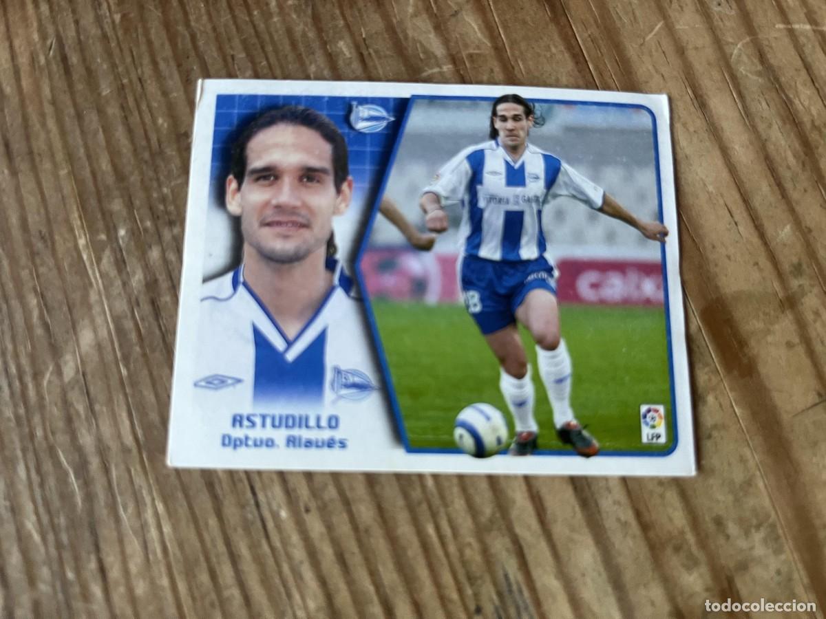 Fu&szlig;ball-Sticker: CROMO SIN PEGAR NUNCA PEGADO ALBUM LIGA ESTE 05 06 2005 2006 ALAVES ASTUDILLO