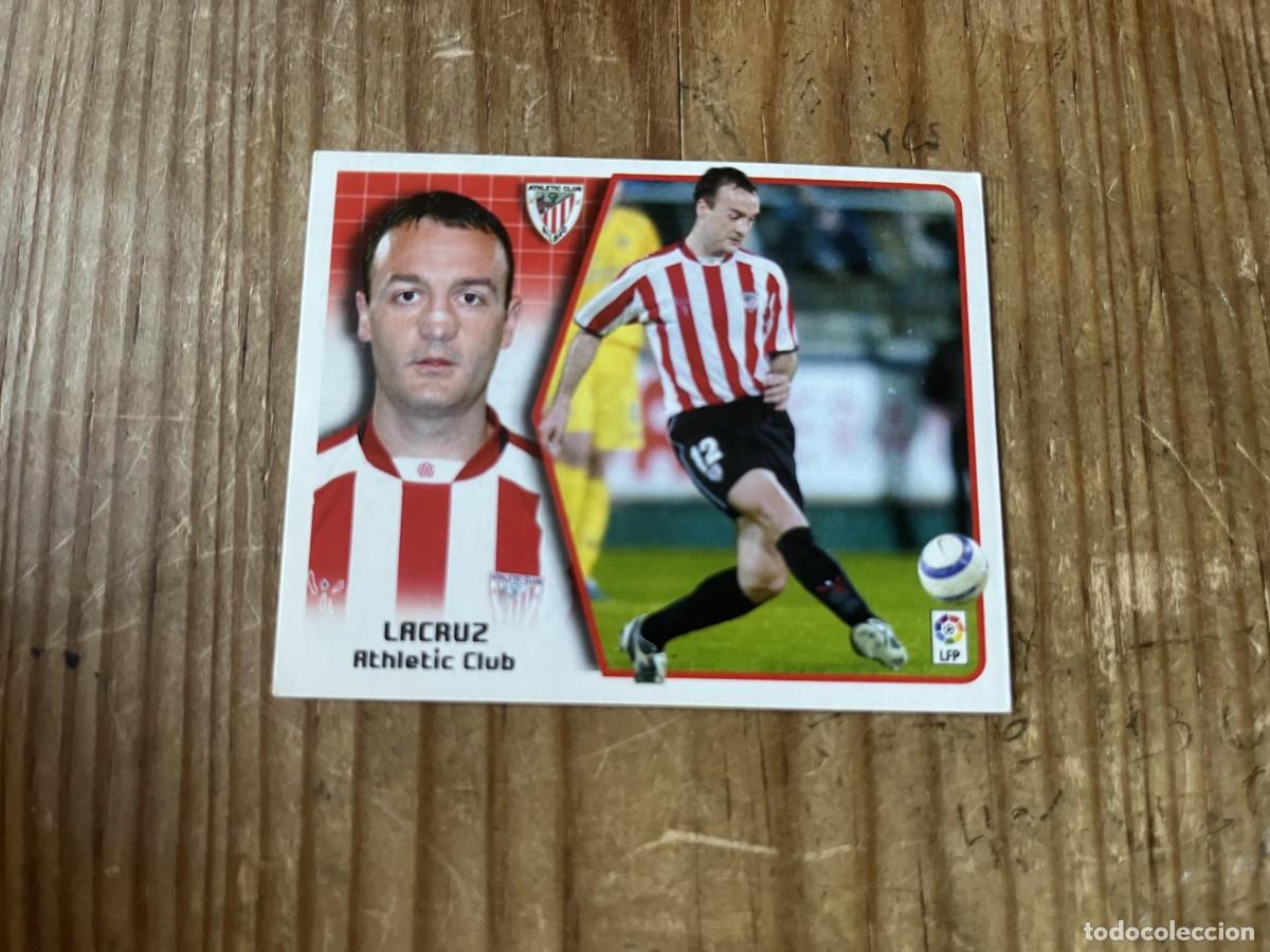 Cromos de f&uacute;tbol: CROMO SIN PEGAR NUNCA PEGADO ALBUM LIGA ESTE 05 06 2005 2006 ATHLETIC BILBAO LACRUZ