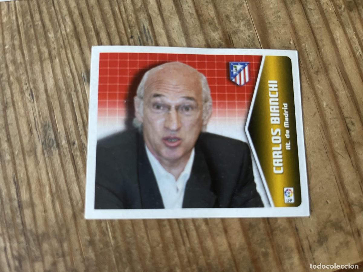Cromos de f&uacute;tbol: CROMO SIN PEGAR NUNCA PEGADO LIGA ESTE 05 06 2005 2006 ATLETICO MADRID ENTRENADOR CARLOS BIANCHI
