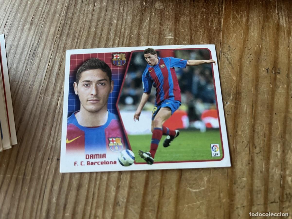 Cromos de f&uacute;tbol: CROMO SIN PEGAR NUNCA PEGADO ALBUM LIGA ESTE 05 06 2005 2006 BARCELONA DAMIA
