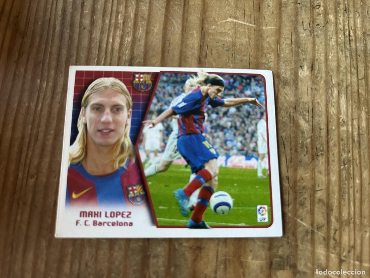 Fu&szlig;ball-Sticker: CROMO SIN PEGAR NUNCA PEGADO ALBUM LIGA ESTE 05 06 2005 2006 BARCELONA MAXI LOPEZ