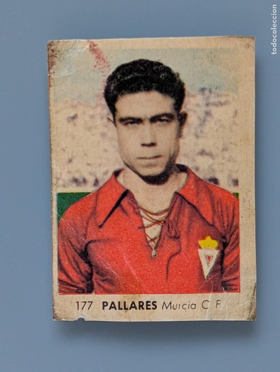 Fu&szlig;ball-Sticker: RARO CROMO PALLARES ED RUIZ ROMERO 1955 1956 55/56 FOOTBALL FUTBOL