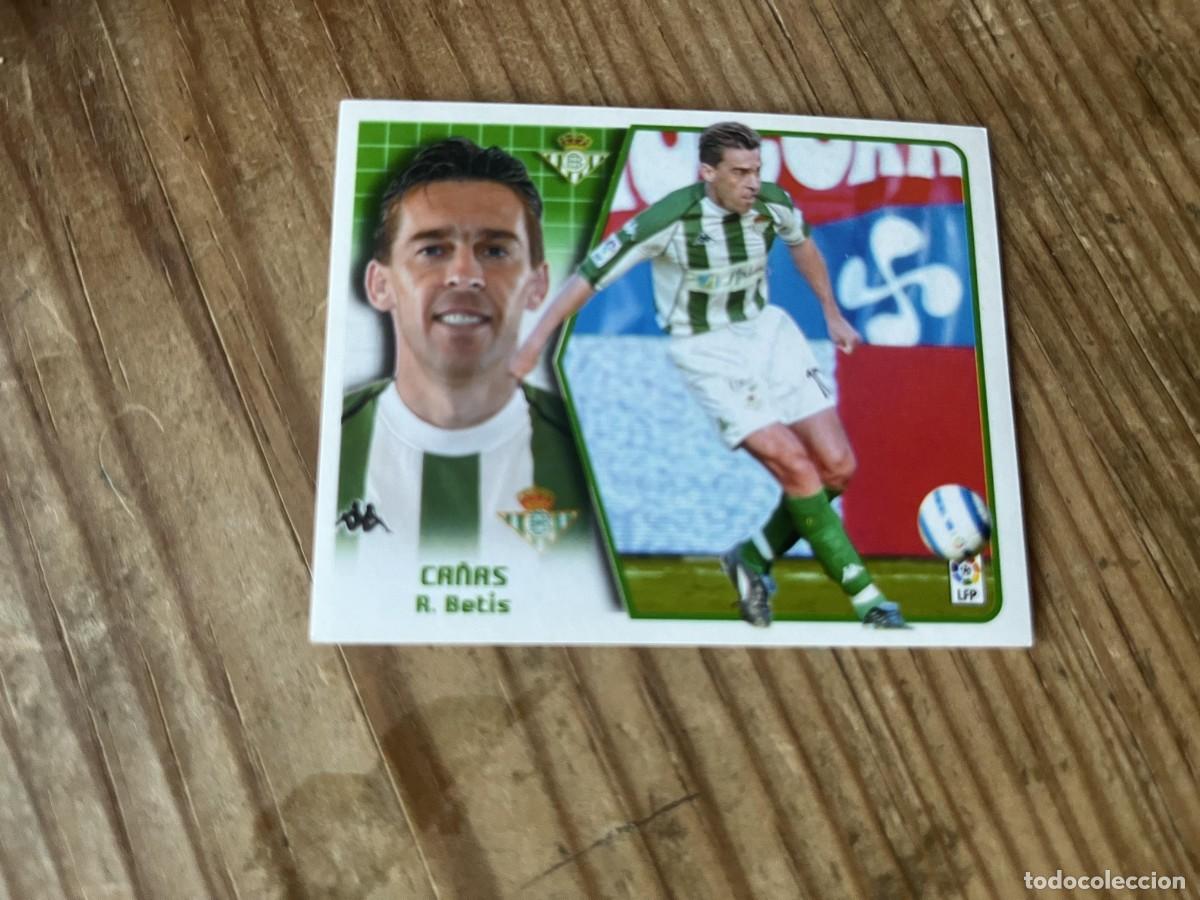 Fu&szlig;ball-Sticker: CROMO SIN PEGAR NUNCA PEGADO ALBUM LIGA ESTE 05 06 2005 2006 REAL BETIS CA&Ntilde;AS