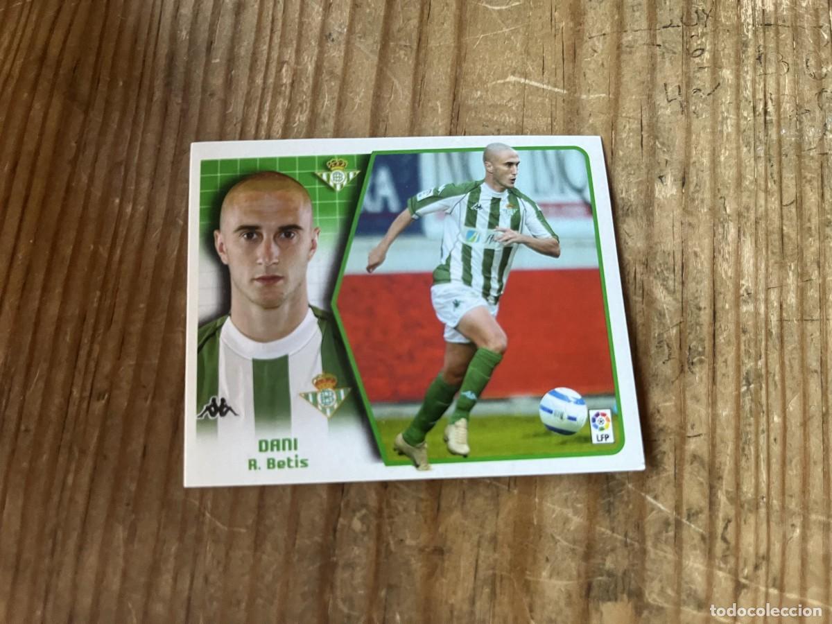 Fu&szlig;ball-Sticker: CROMO SIN PEGAR NUNCA PEGADO ALBUM LIGA ESTE 05 06 2005 2006 REAL BETIS DANI