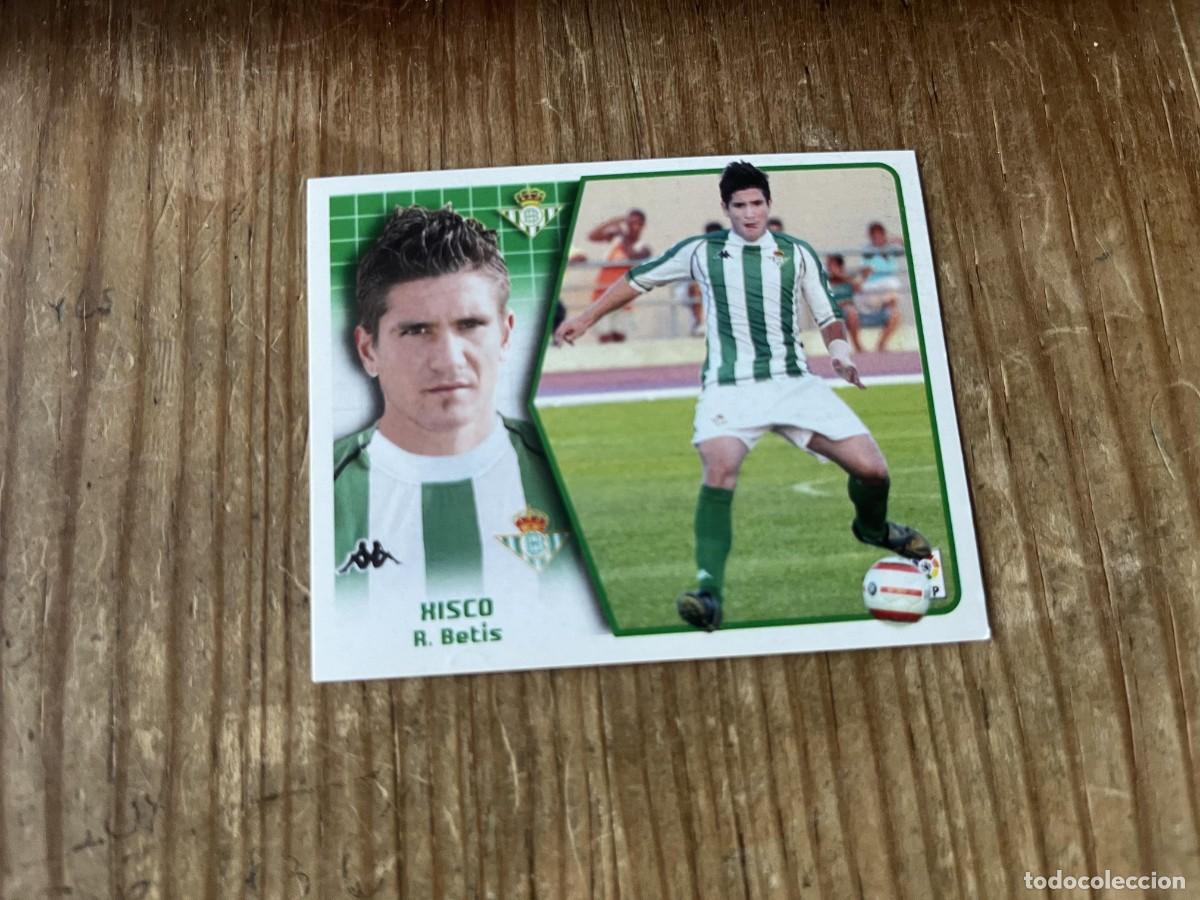 Fu&szlig;ball-Sticker: CROMO SIN PEGAR NUNCA PEGADO ALBUM LIGA ESTE 05 06 2005 2006 REAL BETIS XISCO