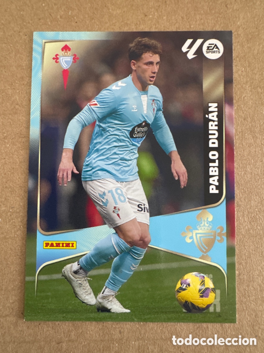 Fu&szlig;ball-Sticker: # 124 Pablo Dur&aacute;n Celta de Vigo Megacracks 25 26 2025 2026 MGK