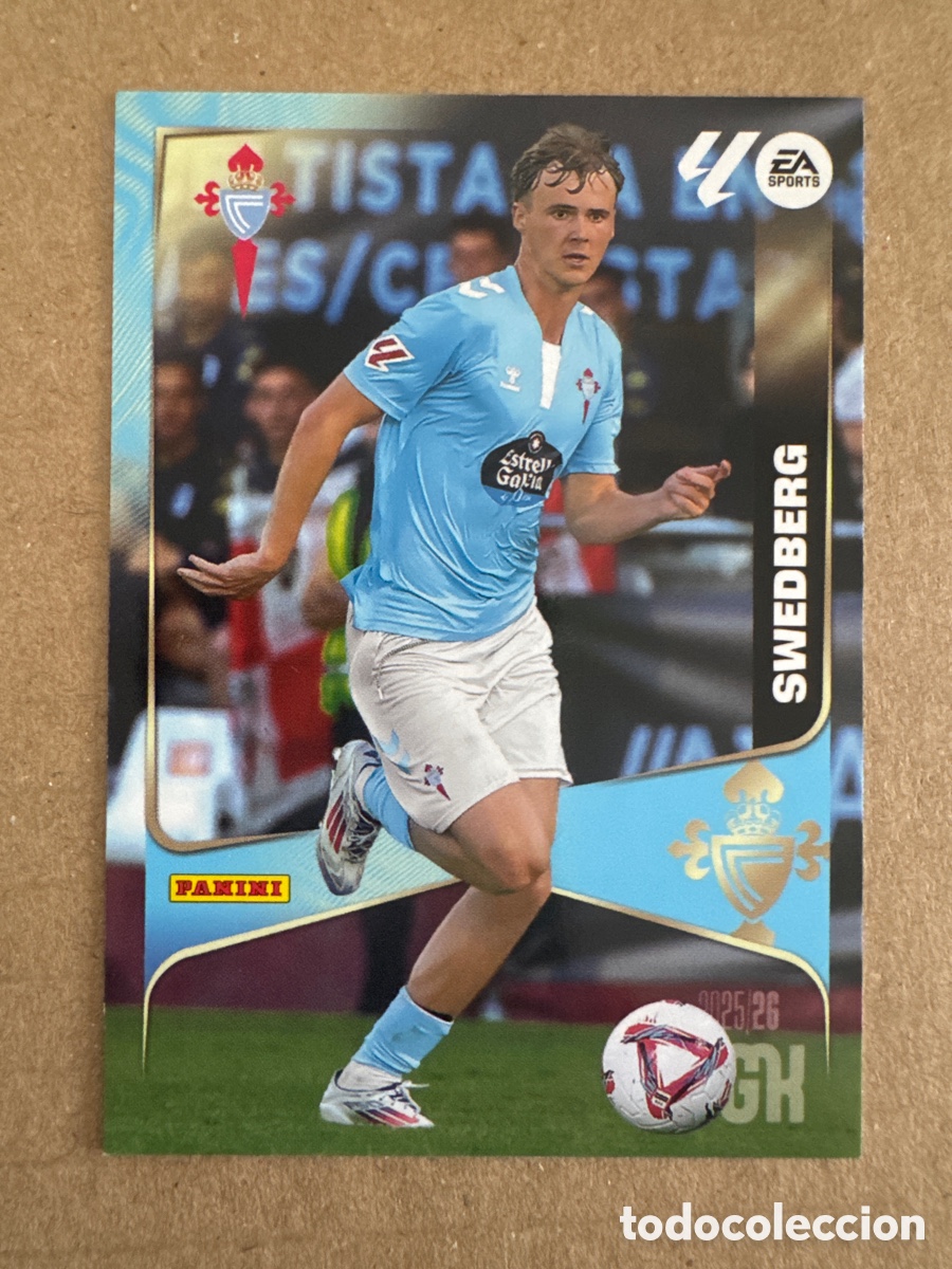 Fu&szlig;ball-Sticker: # 125 Williot Swedberg Celta de Vigo Megacracks 25 26 2025 2026 MGK