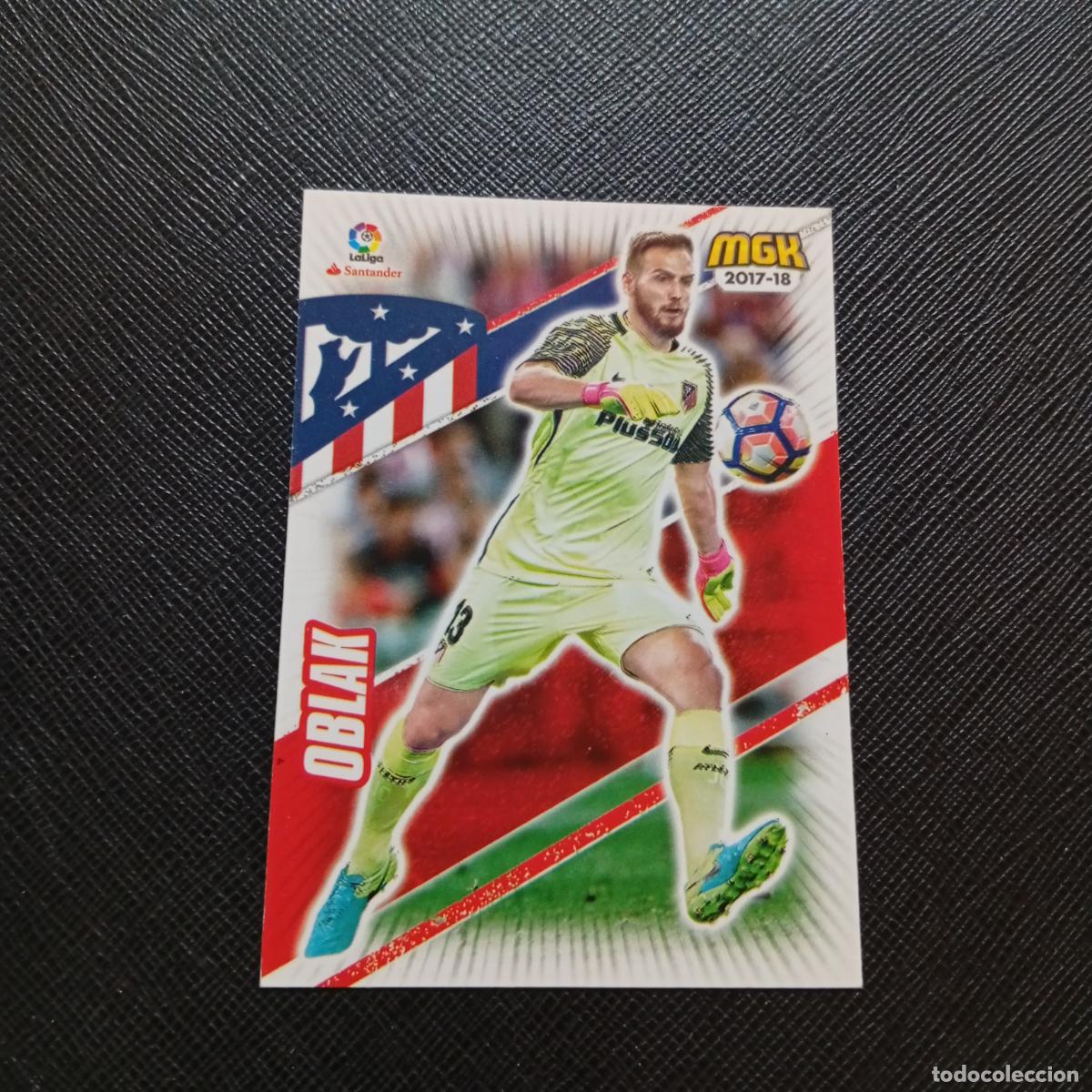Cromos de f&uacute;tbol: 56 OBLAK AT MADRID PANINI MEGACRACKS 2017 2018 CROMO FUTBOL 17 18 - A210 PG10