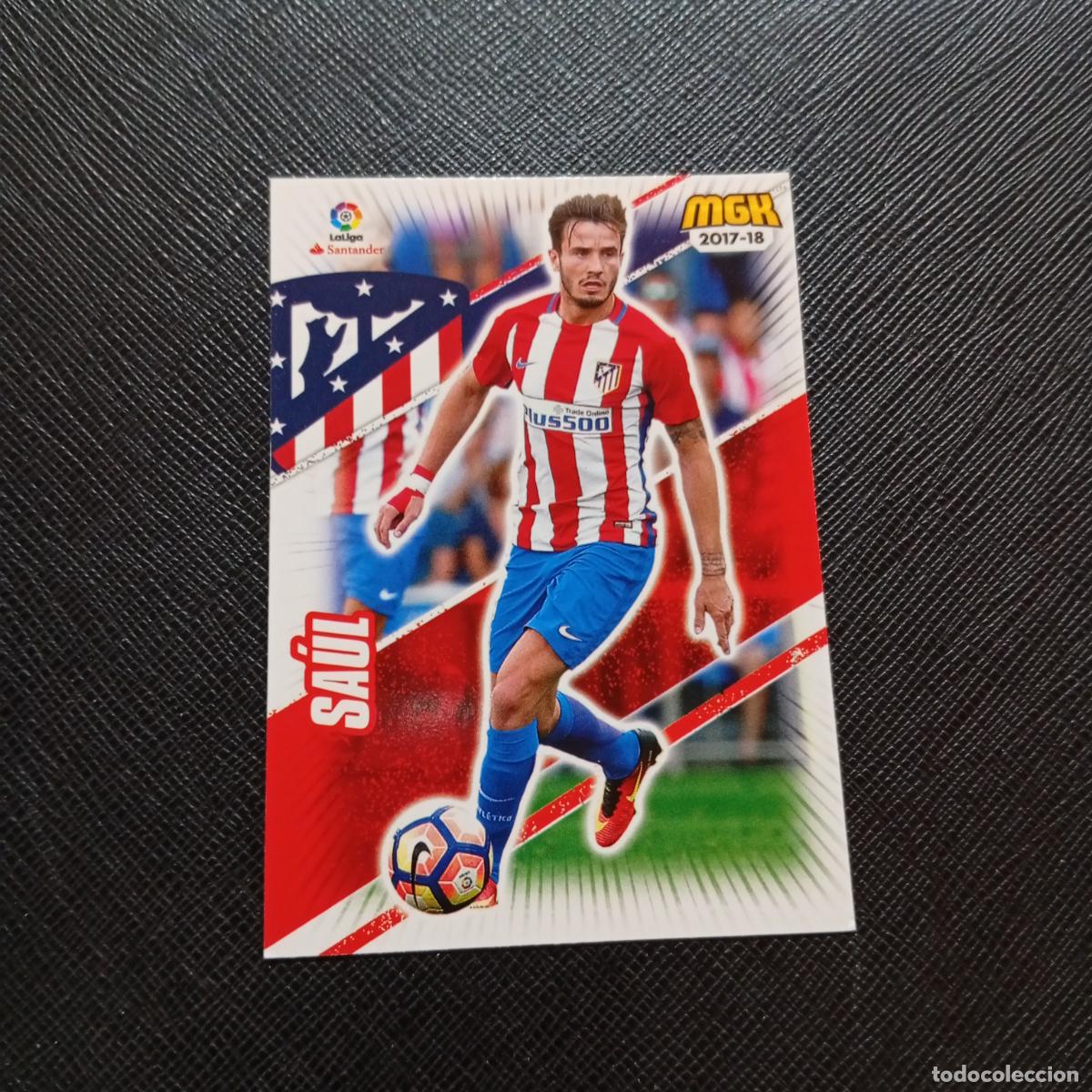 Cromos de f&uacute;tbol: 66 SAUL AT MADRID PANINI MEGACRACKS 2017 2018 CROMO FUTBOL 17 18 - A210 PG19
